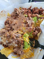 Adobada Nachos Supreme with Beans